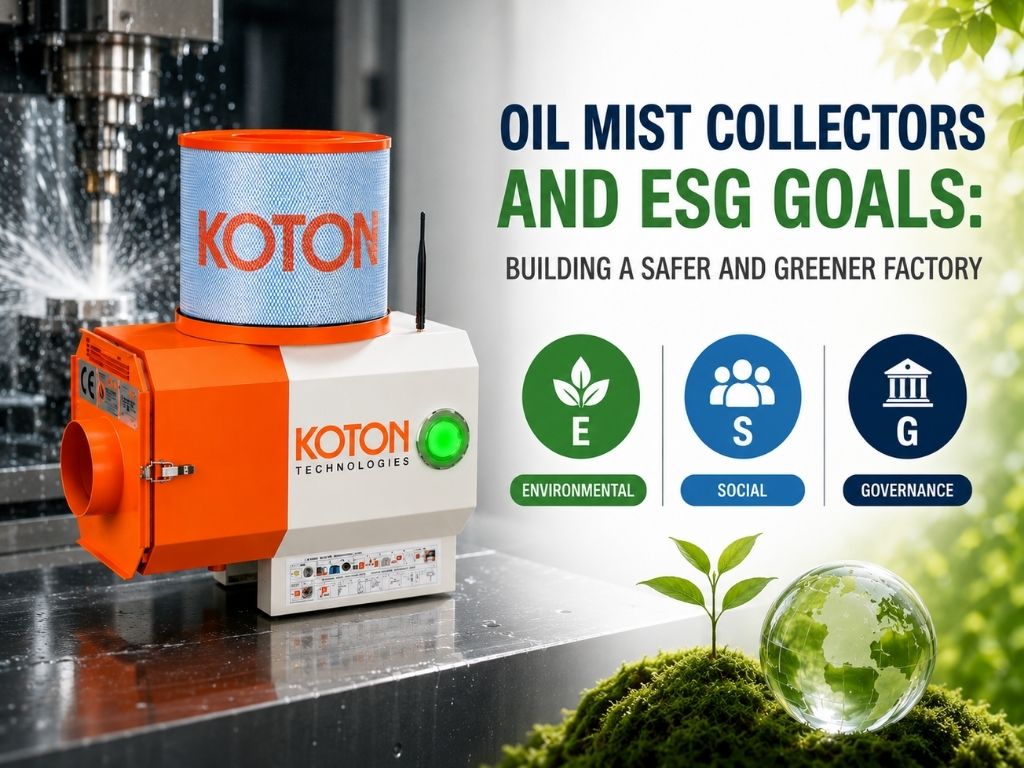 Oil Mist Collectors and ESG Goals: Building a Safer and Greener Factory
